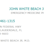 john white dentist npi number